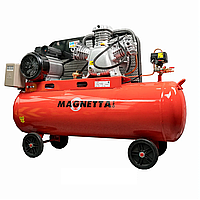 Magnetta, SW0.36/8-100L, Компрессор воздушный поршневой масляный с ременным приводом