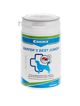 Canina Barfer's Best Junior || Канина Барферс Бест Юниор добавка для щенков на натуральном питании 350гр