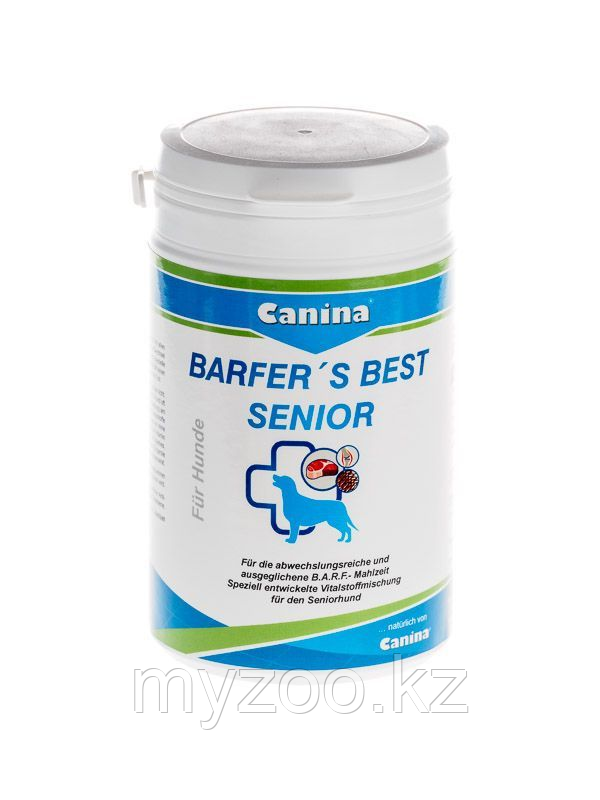 Canina Barfer's Best Senior || Канина Барферс Бест Сеньёр добавка для пожилых собак на натуральном пит. 180гр