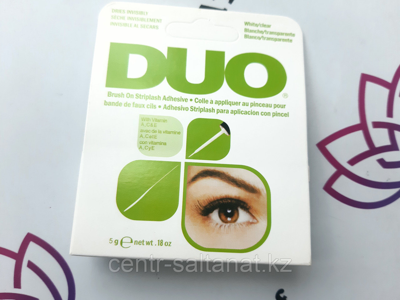 Клей DUO для наращивания искусственных ресниц прозрачный