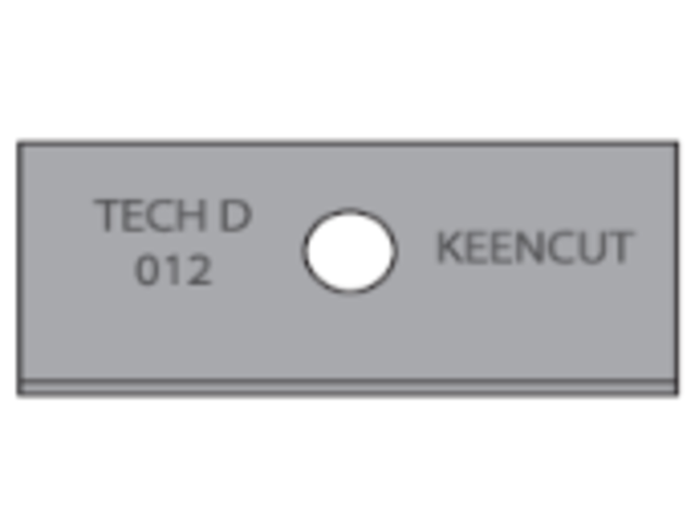 Лезвия KeenCut Tech D .012 Blades (100) (арт. CA50-017)