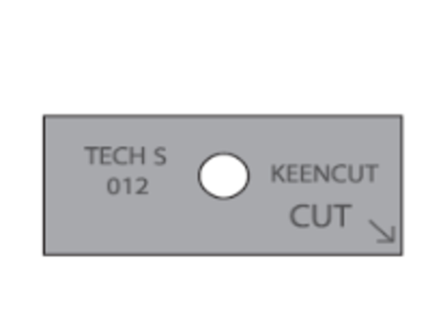 Лезвия KeenCut Tech S .012 Blades (100) (арт. CA50-020)