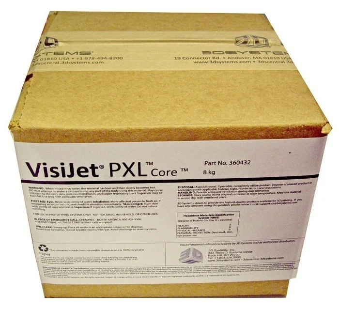Композитный материал 3D Systems VisiJet PXL Core (8 Kg) (арт. 360432)