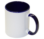 Кружка для сублимации Bulros белая с синей ручкой и внутри (36 шт) (арт. TP-R-cup-B_GI-___-036-Wi)