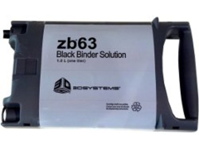 Связующее вещество 3D Systems zb®63 Black Binder Cartridge (арт. 360168-00)