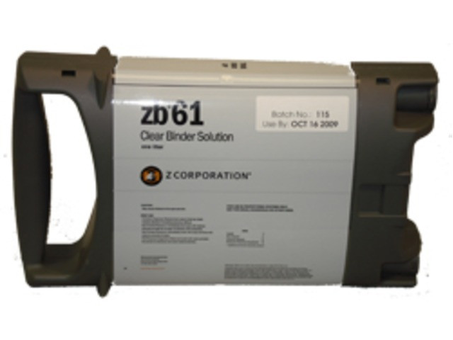 Связующее вещество 3D Systems zb61 Clear Binder Cartridge (арт. 22-06971)