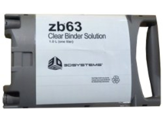 Связующее вещество 3D Systems zb®63 Clear Binder Cartridge (арт. 22-50423)