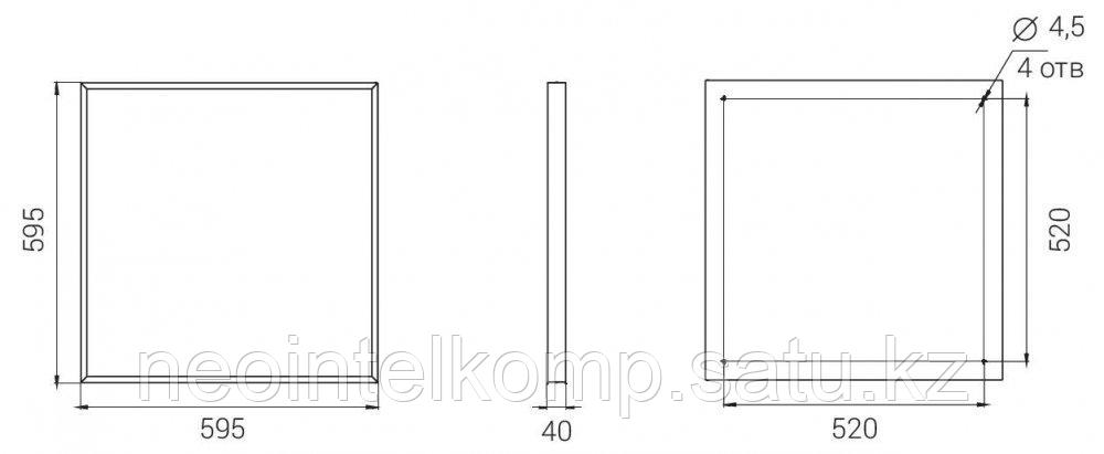 Diora Office Flat 29/3300 opal 4K - фото 6 - id-p99865500