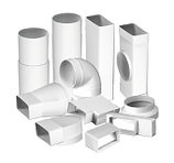 Трубы и фасонные части для систем вентиляции