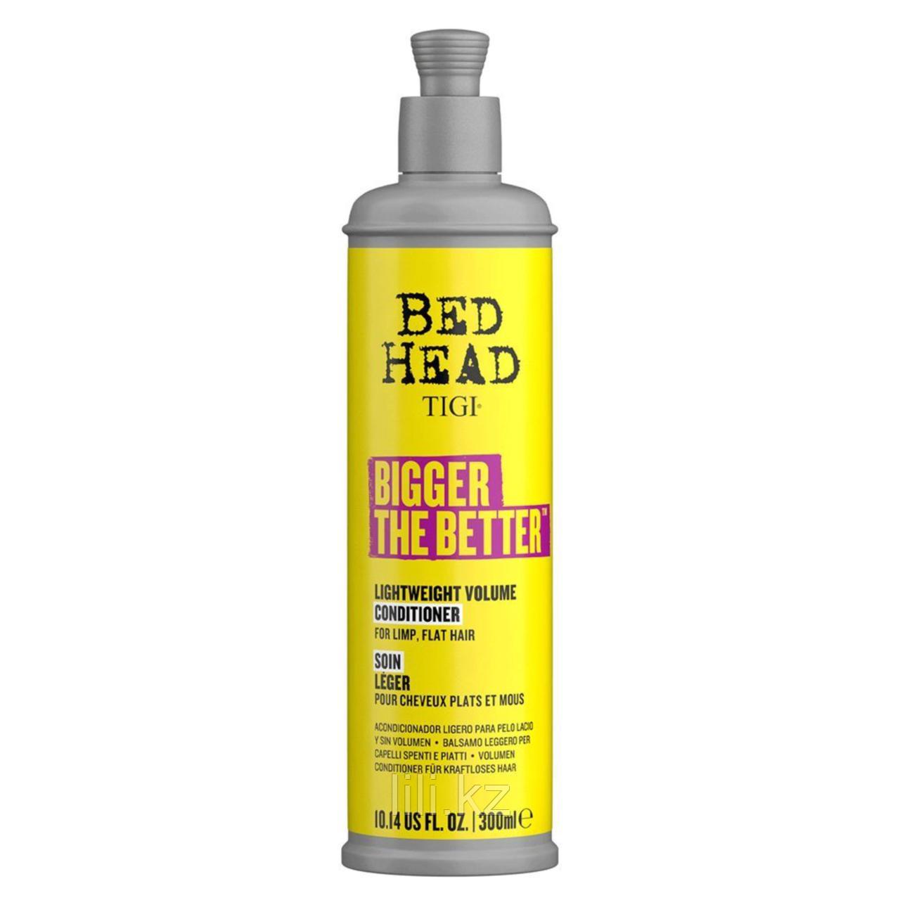 Кондиционер TIGI Bed Head для объема волос BIGGER THE BETTER 300 мл.