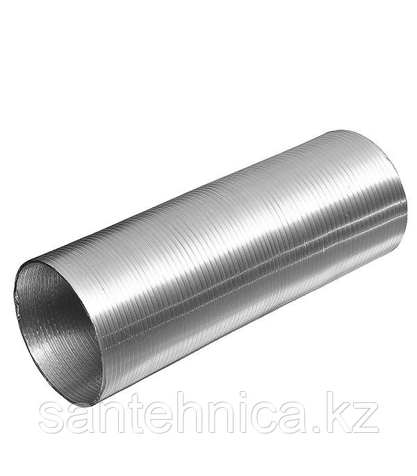 Воздуховод гибкий алюминиевый гофрированный, L до 3м, 10ВА - фото 1 - id-p99867314