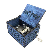 Музыкальная шкатулка «Гарри Поттер» | Цвет: Синий