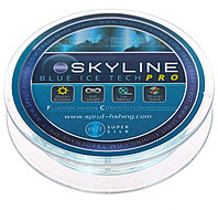 Леска 100м SKYLINE 0.165мм FLUOROCARBON silver evo tech pro голубая 7009939 Китай