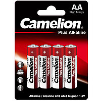 Батарейки щелочные Camelion Plus Alkaline AA/R6, 4шт