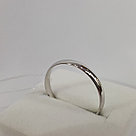 Обручальное кольцо из серебра SOKOLOV 94110002 покрыто  родием, фото 3