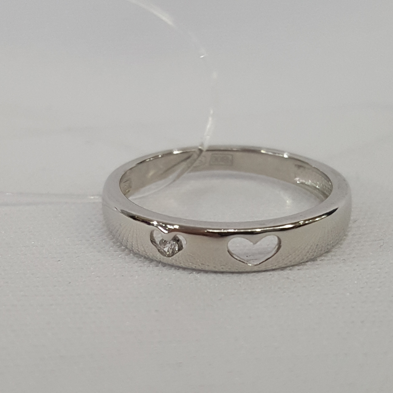 Кольцо из серебра с фианитом SOKOLOV 94011294 покрыто  родием коллекц. 0