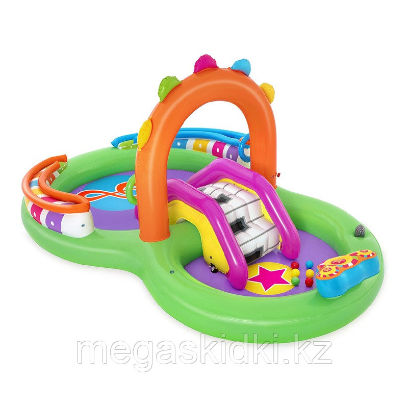Надувной бассейн детский Bestway Sing 'n Splash 295 х 190 см - фото 2 - id-p99868818