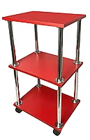Помощник тележка 3 полки ДСП