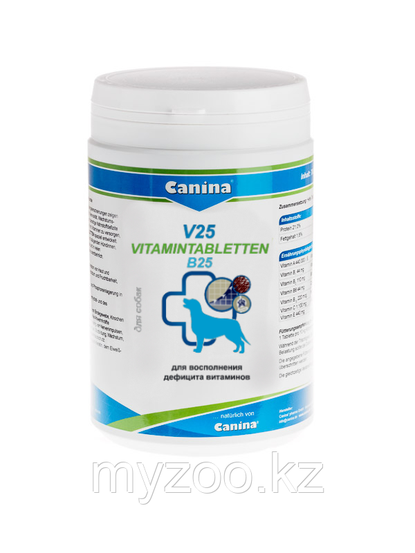 Canina V25 VitaminTabletten || Канина В25 витаминные таблетки 210таб. 700гр