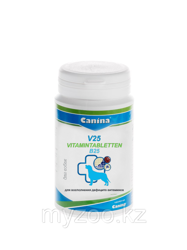 Canina V25 VitaminTabletten || Канина В25 витаминные таблетки 60таб. 200гр