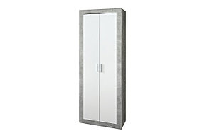 Шкаф для одежды Мартин, 76,2х213х37,3 см  Atelier, белый глянец, фото 2