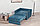 Кресло-кровать DREAMART морской волны, пепельный, фото 3