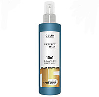 Ollin Professional Несмываемый Крем спрей Perfect hair  многофункциональный 15 в 1 
250 мл