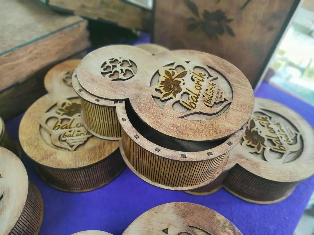 Подарочная коробка на 8 марта с логотипом компании, фото 1