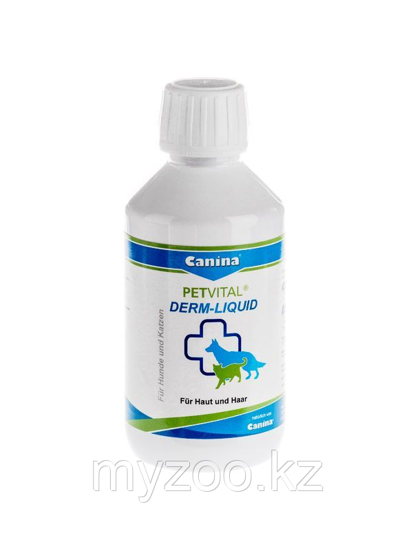 Canina Petvital Derm Liquid || Канина Петвитал Дерм Ликвид масло примулы, с цинком и биотином 25мл