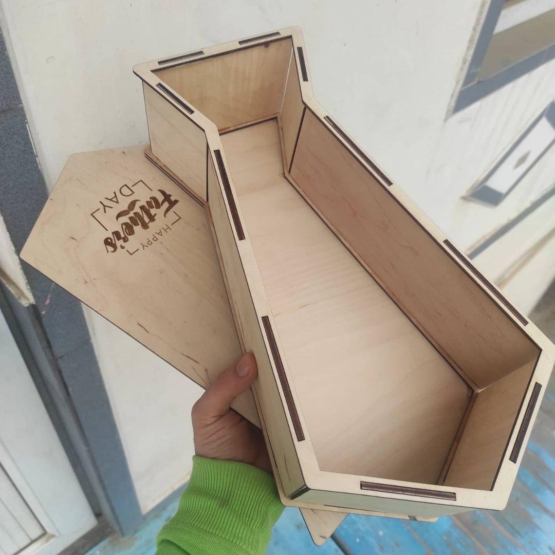 Подарочная коробка Галстук под бутылку