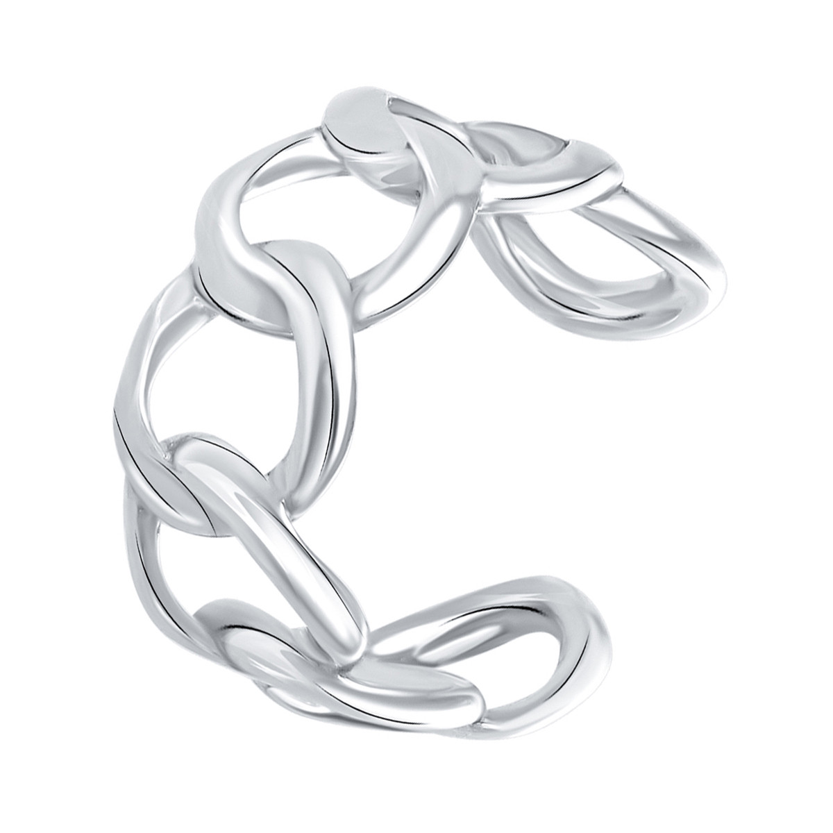 Серебряная серьга TEOSA покрыто родием 10238-3068-00