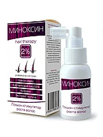 МИНОКСИН / Лосьон стимулятор роста волос 2%, против выпадения волос, миноксин, миноксидил, 50 мл