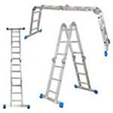 Алюминиевая лестница-стремянка на 3 ступени 1.1 м(0,6м) - фото 4 - id-p99883901