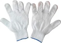 Перчатки строительные х/б плотные