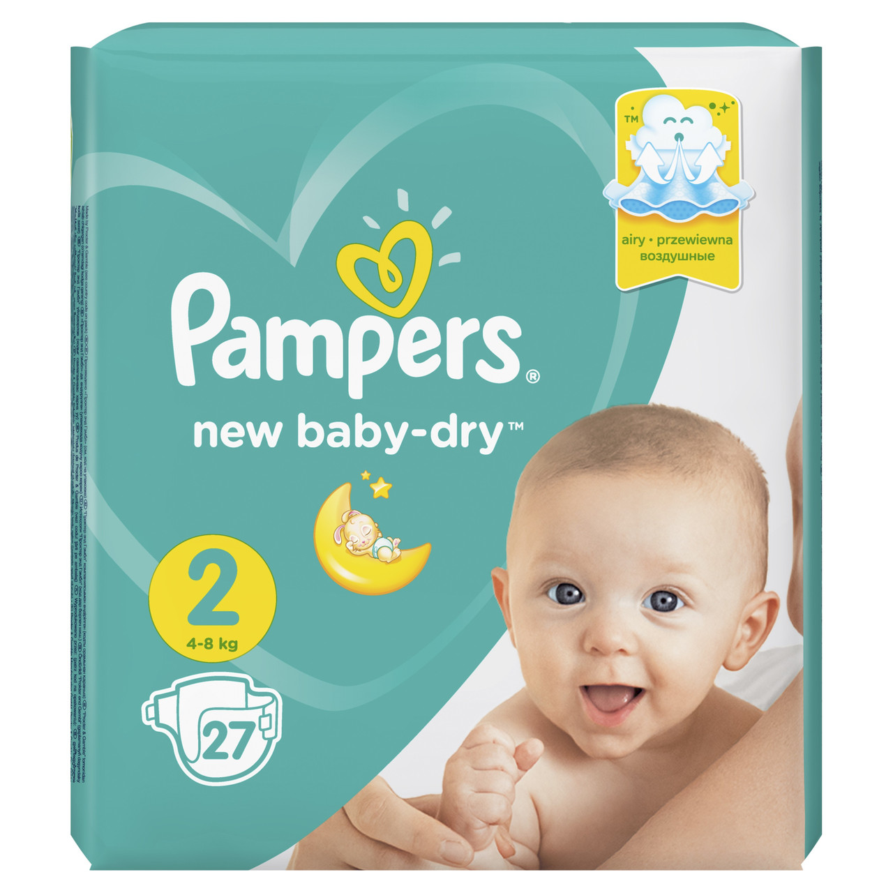 Подгузники Pampers New Baby-Dray 2-5кг 1 №27