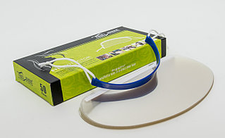 Защитный экран для парикмахера одноразовый 50шт/уп