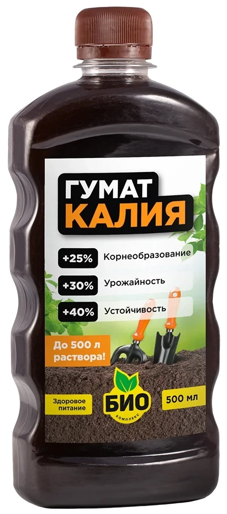 БИО-комплекс Гумат Калия 1 л, фото 1