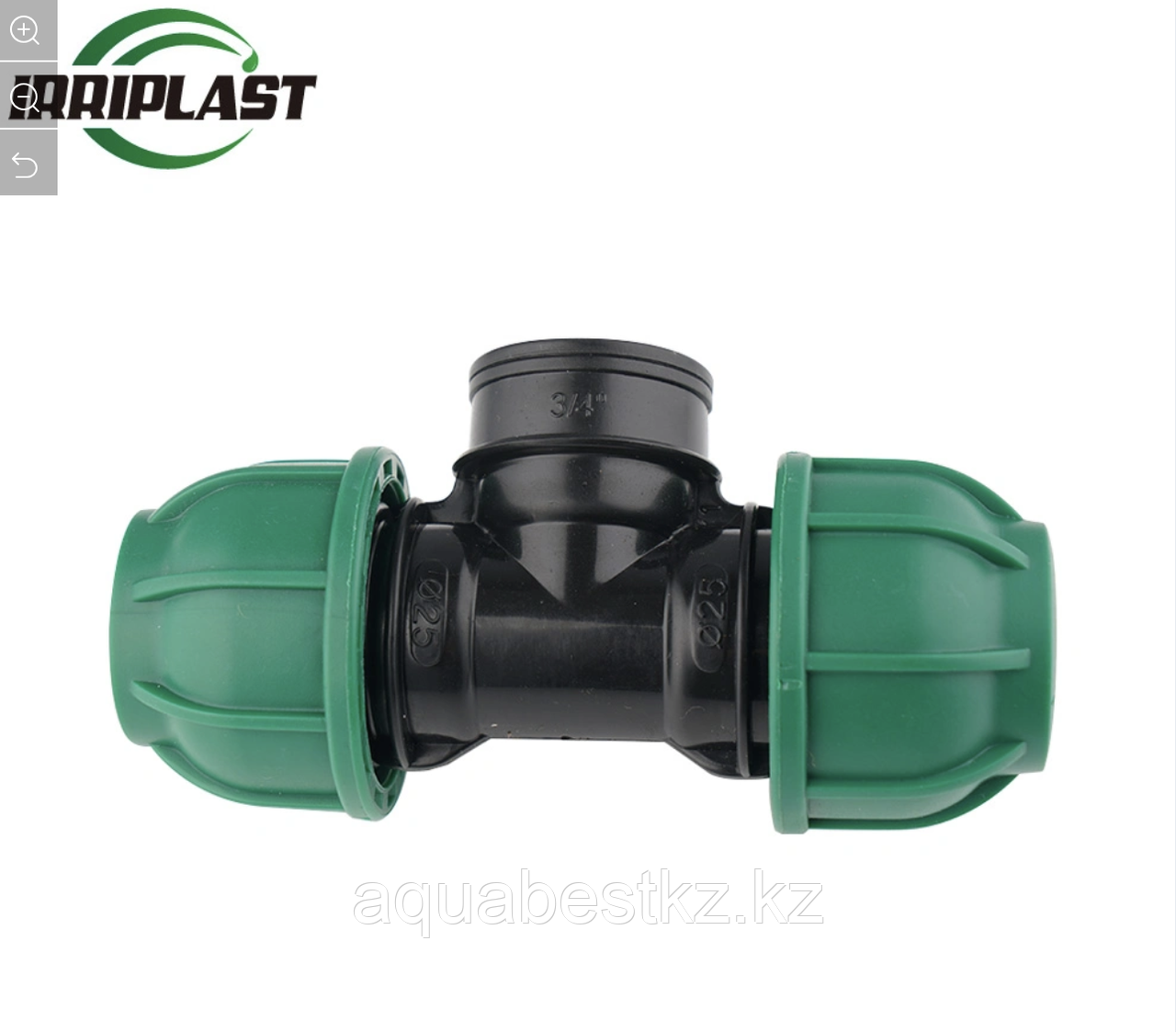 Тройник компрессионный с внутренней резьбой IRRIPLAST 25*1*25