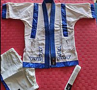 Кимоно казакша курес Beren KZ16 синее 120-170