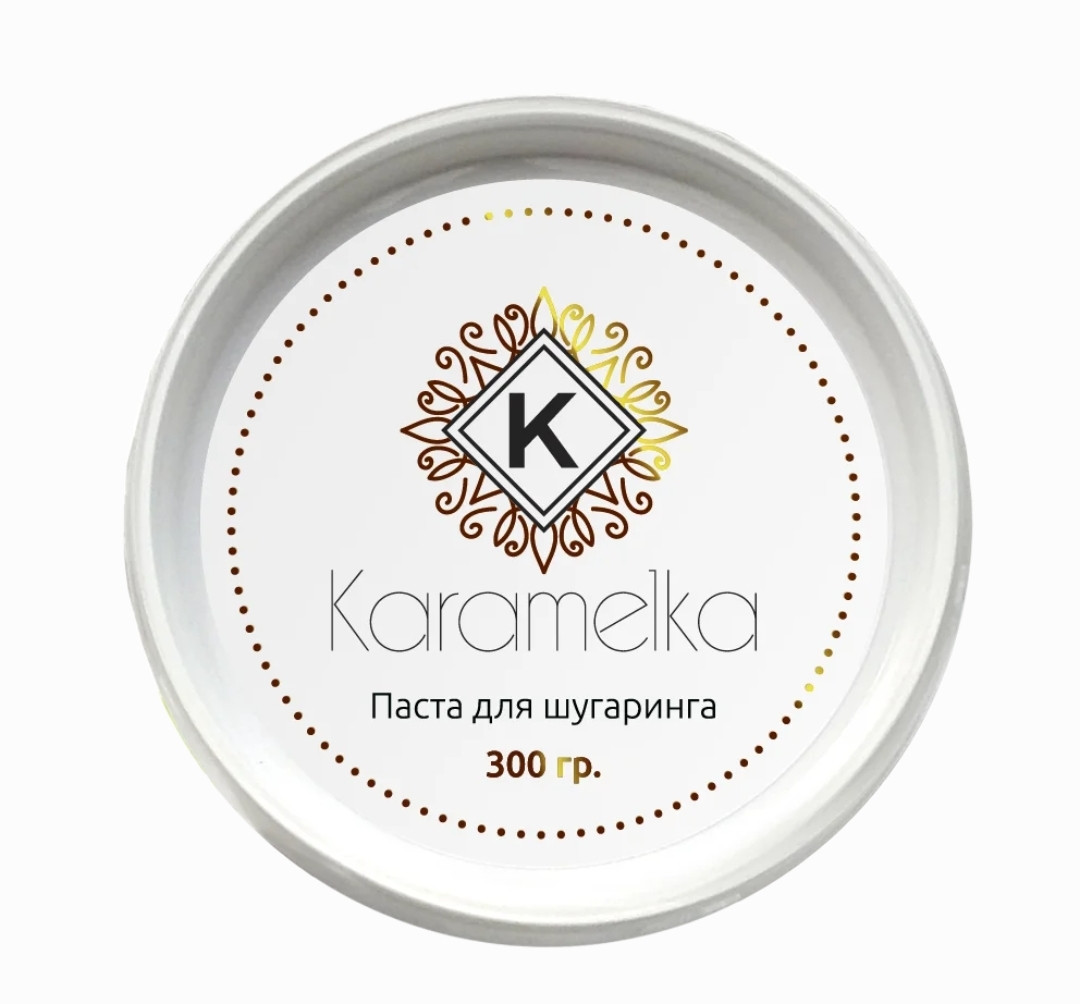 Карамелька сахарная паста для шугаринга ( Средняя) 300 гр Karamelka