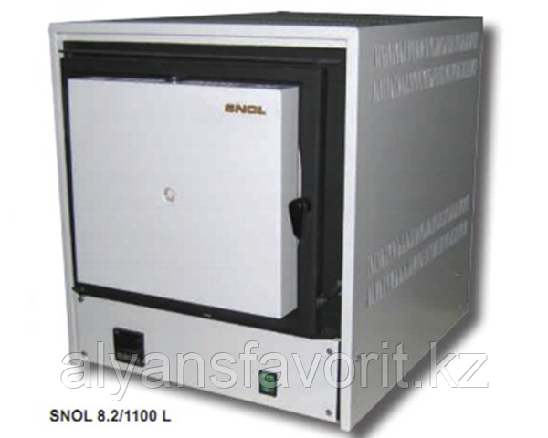 Муфельная печь SNOL 8,2/1100 LSM (до 1100 °С, термоволокно, электронный терморегулятор) - фото 1 - id-p99886280