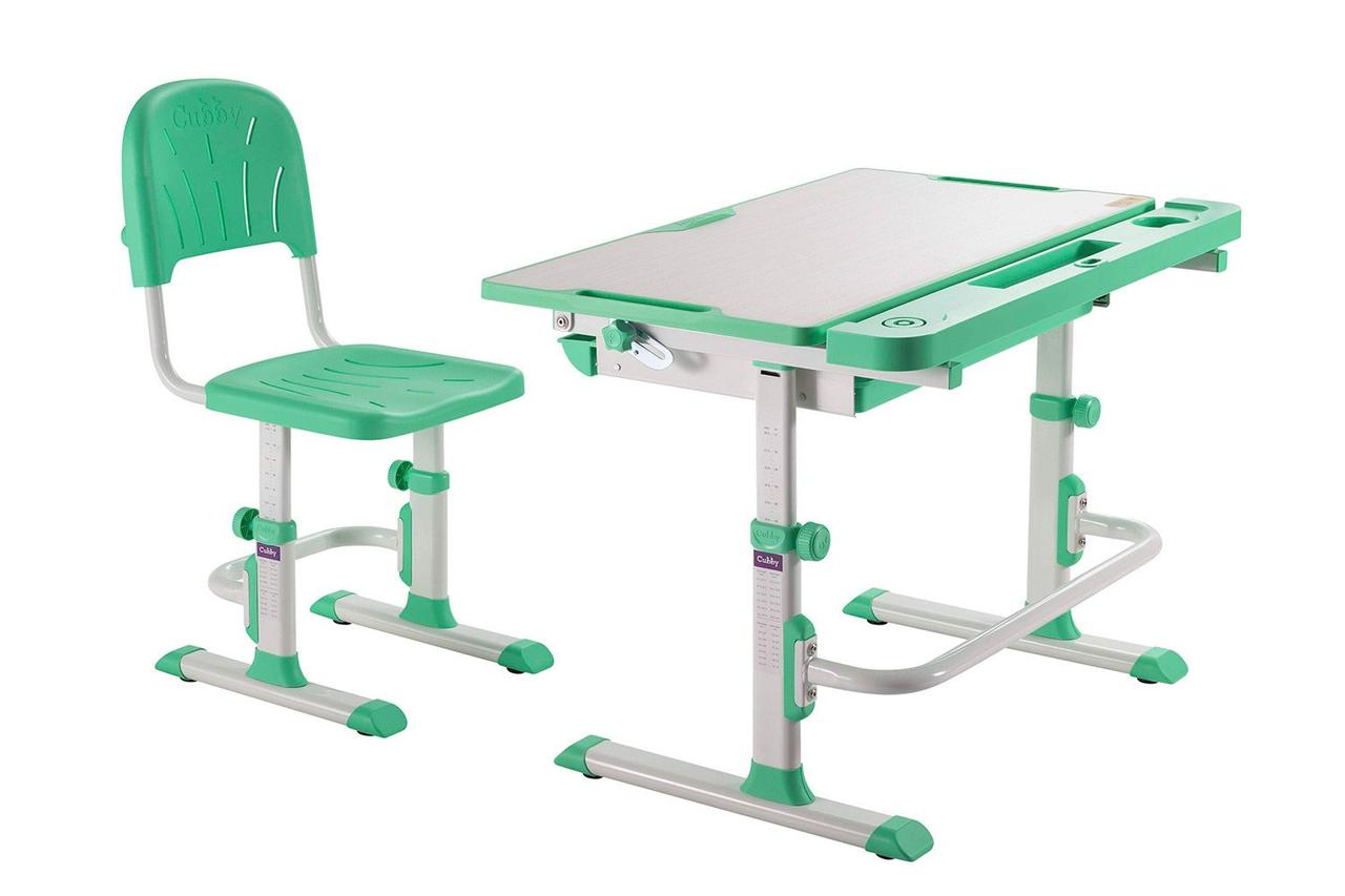 Детский стол и стул Disa Green