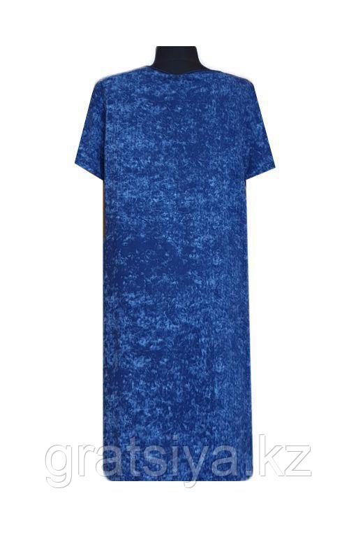Женское Трикотажное Платье Прямого Кроя 50 52 размера - фото 2 - id-p99887424