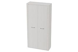 Шкаф 2-дверный Элана, бодега белая, сандал белый матовый 101х208,5х41 см