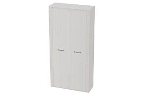 Шкаф 2-дверный Элана, бодега белая, сандал белый матовый 101х208,5х41 см, фото 2