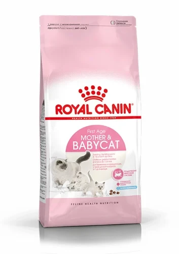 ROYAL CANIN Mother & Babycat сухой корм для беременных и кормящих кошек, а также для котят до 4месяцев 400гр - фото 1 - id-p99889634