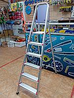Алюминиевая лестница-стремянка на 6 ступеней 1.7 м(1,2м)