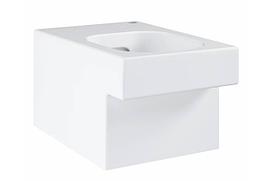 Унитаз подвесной, безободковый, GROHE Cube Ceramic, альпин-белый, (3924500H)