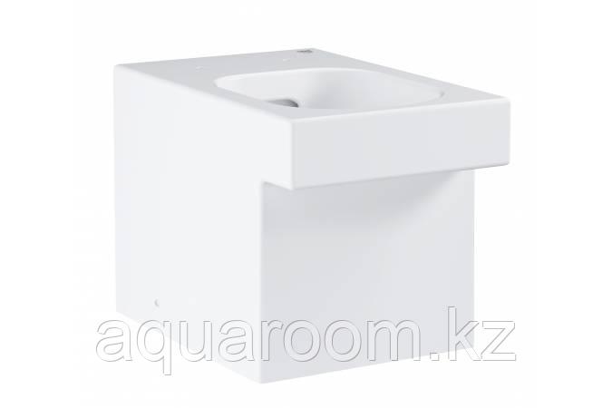 Унитаз GROHE Cube Ceramic напольный приставной, безободковый, альпин-белый (3948500H)