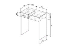 Стол Риано-01 бетон, фото 2